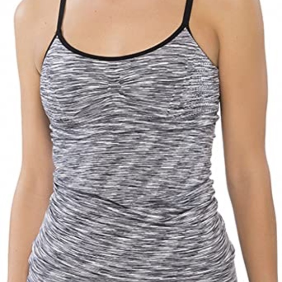 NWT $68 NEXT ATHENA GOOD KARMA MEDIUM GRAY TANKINI TOP COVER UP DRESS - Picture 4 of 16